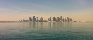 Imagen de Doha, en Qatar, sede del Mundial de Fútbol 2022
