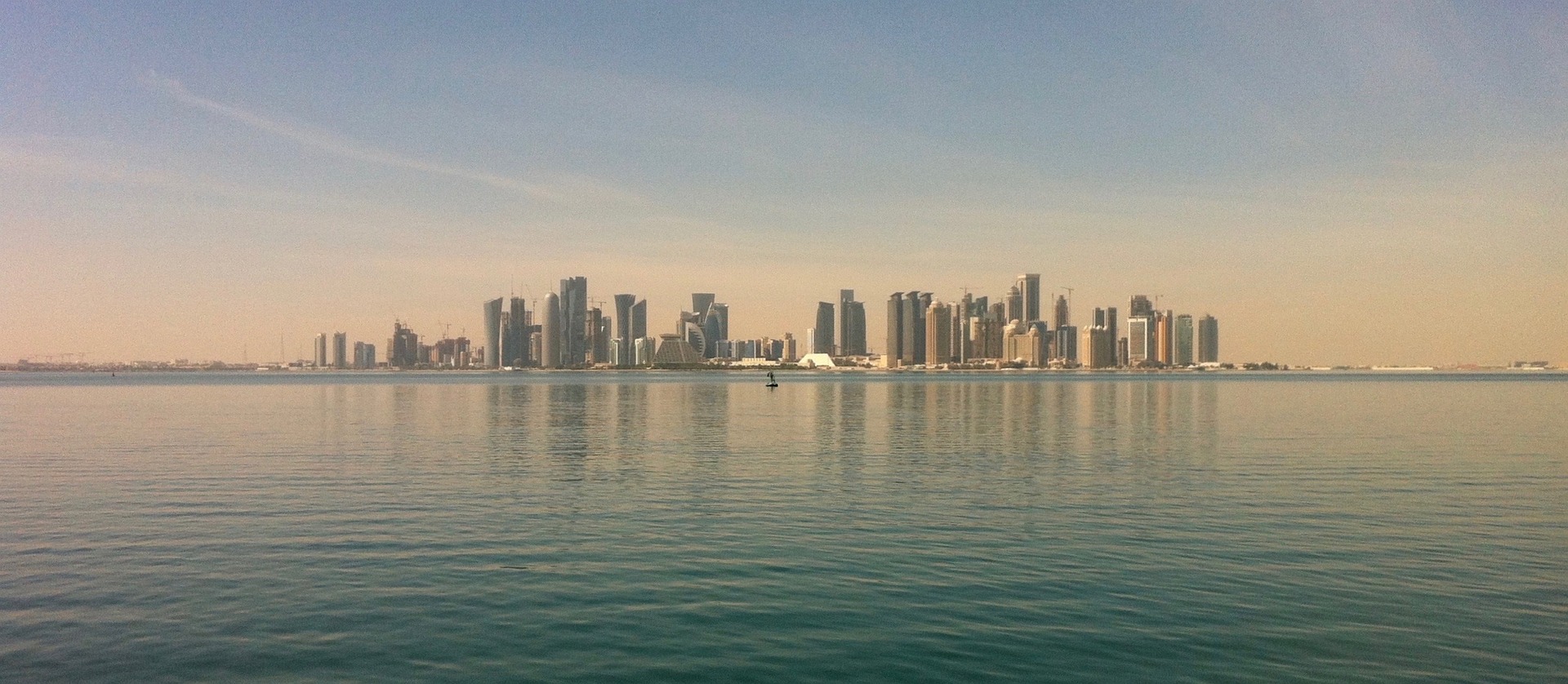 Imagen de Doha, en Qatar, sede del Mundial de Fútbol 2022